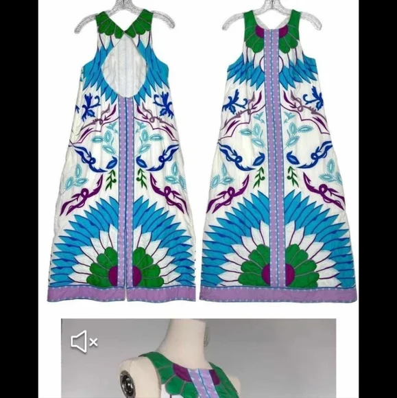 Maeve xs deco midi dress